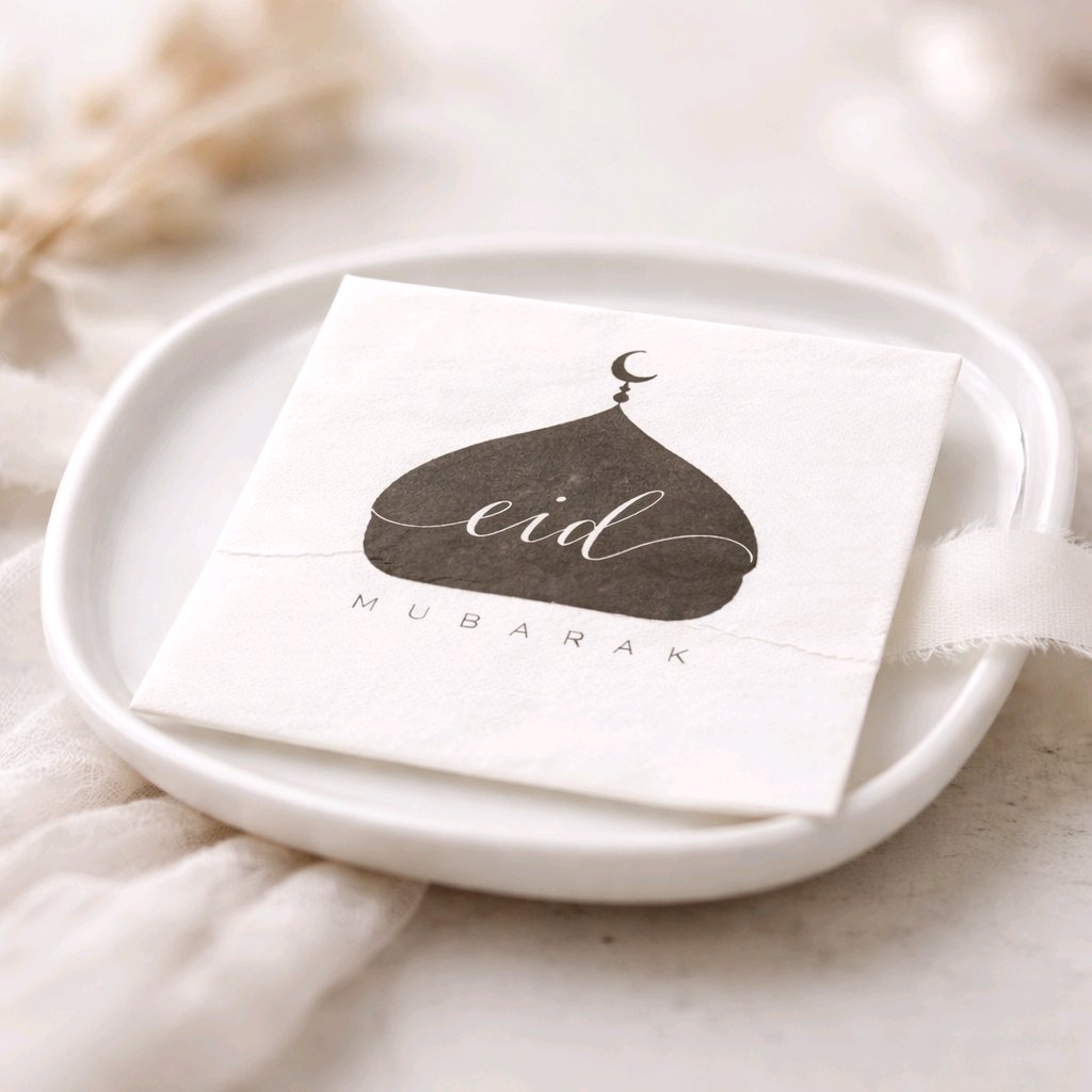 Eid Mubarak Servietten