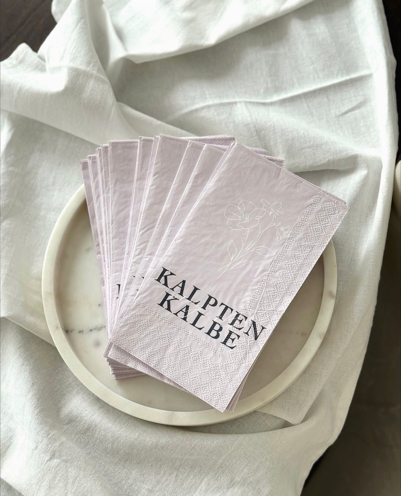 Kalpten Kalbe Servietten