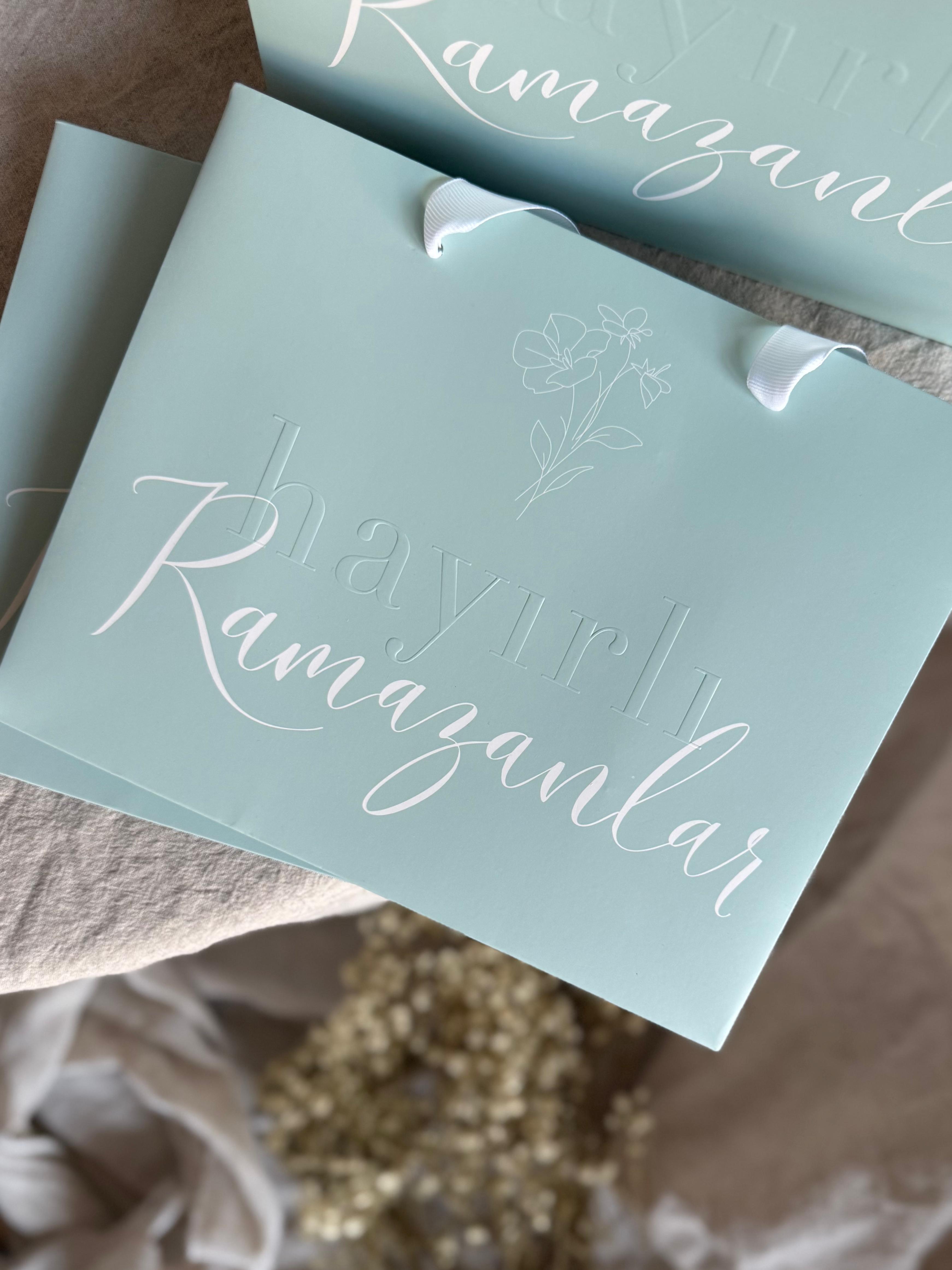 Hayirli Ramazanlar Geschenktaschen