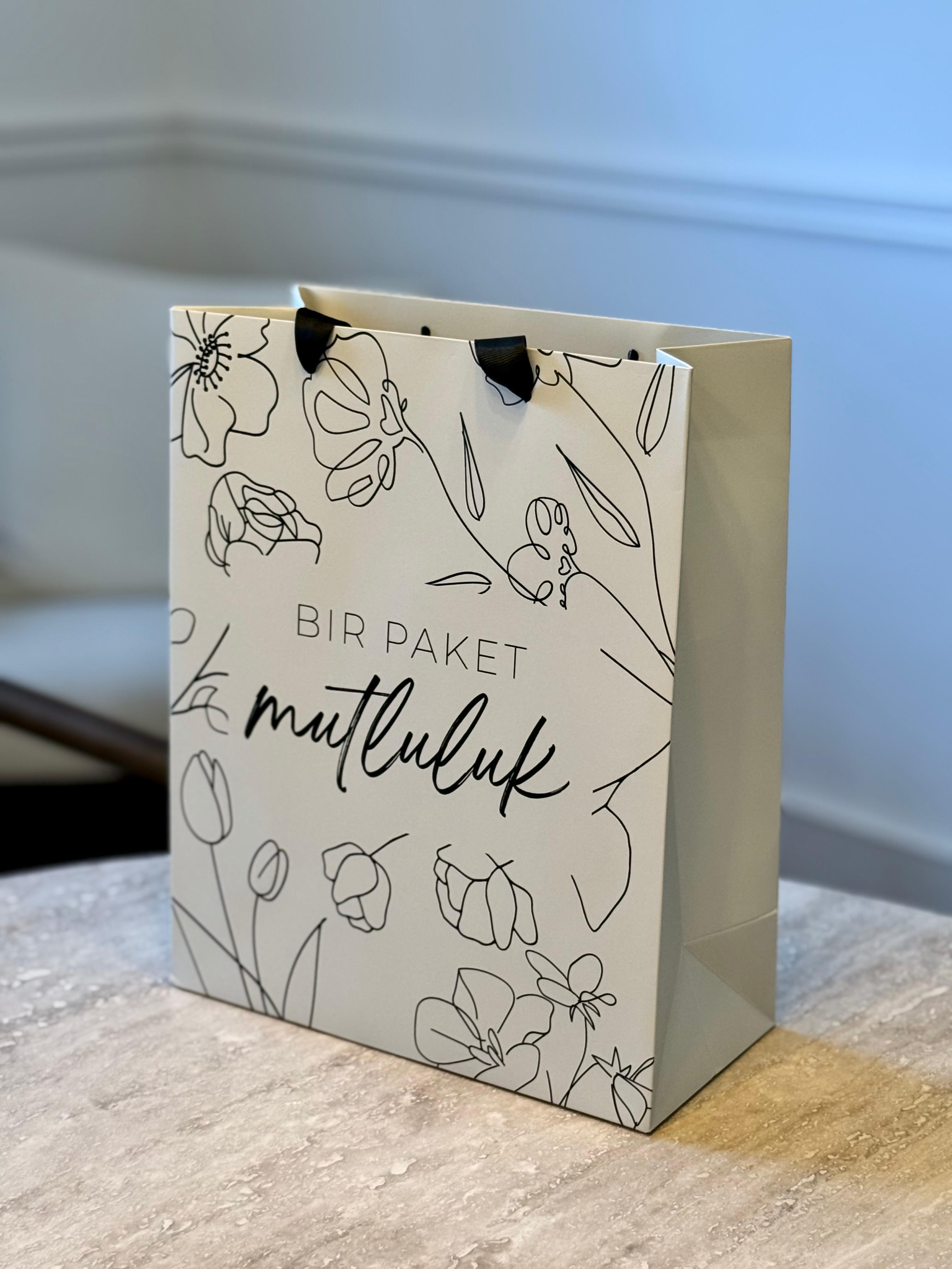 Bir paket mutluluk Geschenktaschen